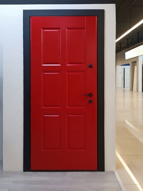 Стальная дверь с отделкой МДФ окрас по RAL Стальная дверь с отделкой МДФ окрас по RAL