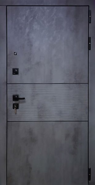 Современная металлическая дверь МДФ для квартиры Современная металлическая дверь МДФ для квартиры