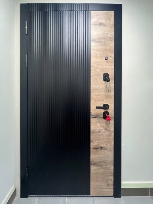 Дверь со шпонированным МДФ