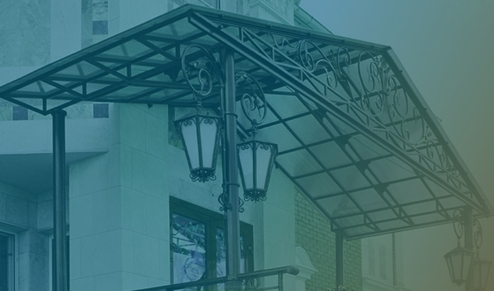 Металлические козырьки Металлические козырьки