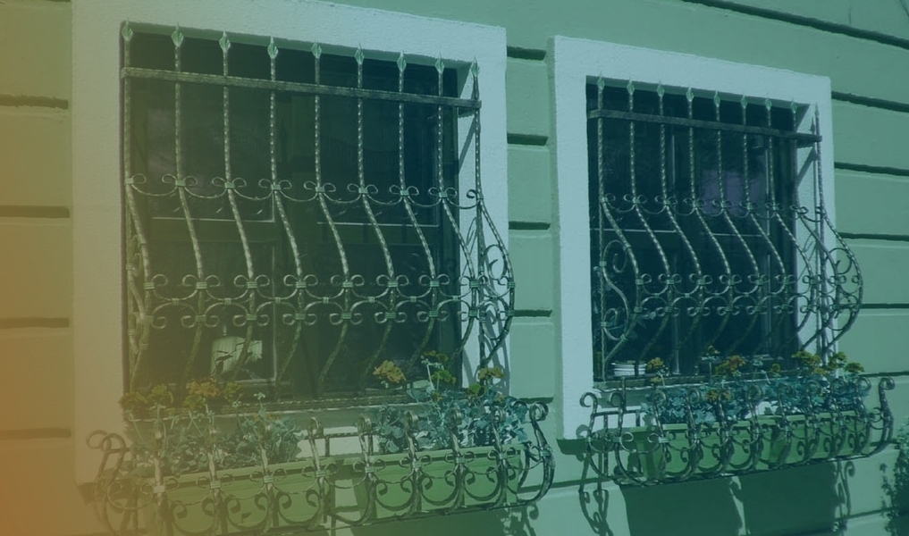 Металлические решетки на окна Металлические решетки на окна